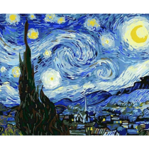 Lanscape Van Gogh Flower Paint By Numbers