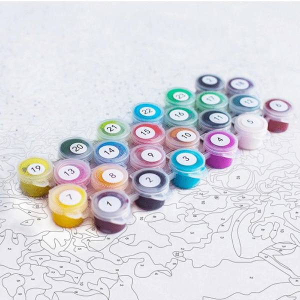 Paint By Number Canvas Painting Kits Seaside - Image 4