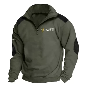 Fausti Exclusive Logo Tactical Quarter-Zip Sweatshirt OUHSCSU0815FSZ