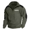 Hatfield Exclusive Logo Tactical Quarter-Zip Sweatshirt OUHSCSU0815HTZ