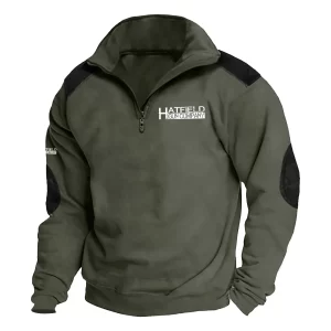 Hatfield Exclusive Logo Tactical Quarter-Zip Sweatshirt OUHSCSU0815HTZ