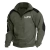 Lupo by Benelli Exclusive Logo Tactical Quarter-Zip Sweatshirt OUHSCSU0815LBZ