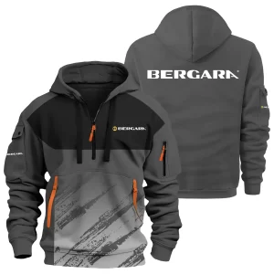 Bergara Exclusive Logo Hoodie Half Zipper OUHU3DHHZ04BGZ