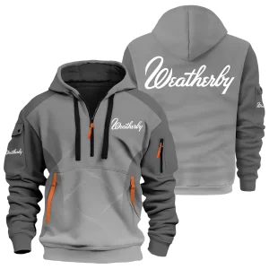 Weatherby Exclusive Logo Hoodie Half Zipper OUHU3DHHZ05WBZ
