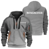 Winchester Exclusive Logo Hoodie Half Zipper OUHU3DHHZ05WRZ