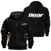 Bear Archery Exclusive Logo Hoodie Half Zipper OUHU3DHHZ12BAZ