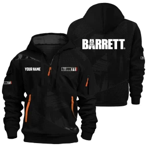 Barrett Exclusive Logo Hoodie Half Zipper OUHU3DHHZ12BTZ