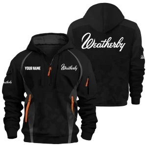 Weatherby Exclusive Logo Hoodie Half Zipper OUHU3DHHZ13WBZ