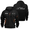 A.Uberti Exclusive Logo Hoodie Half Zipper OUHU3DHHZ14AUZ