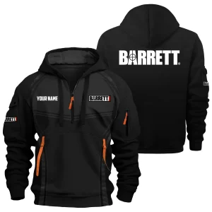 Barrett Exclusive Logo Hoodie Half Zipper OUHU3DHHZ14BTZ