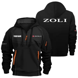 Zoli Exclusive Logo Hoodie Half Zipper OUHU3DHHZ14ZLZ