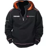 Zoli Exclusive Logo Tactical Hooded Sweatshirt OUHUCBHS0815ZLZ