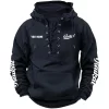 Baikal Exclusive Logo Tactical Lace Up Hoodie OUHUH1210815BIZ