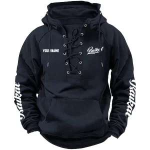 Baikal Exclusive Logo Tactical Lace Up Hoodie OUHUH1210815BIZ