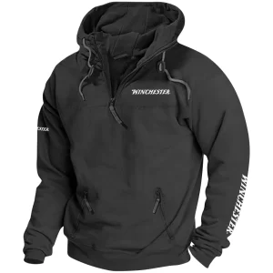 Winchester Exclusive Logo Tactical Quarterzip Hoodie OUHUH1880815WRZ