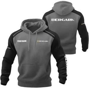 Bergara Exclusive Logo Waffle Quilted Hoodie OUHUH358081501BGZ