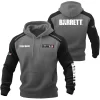 Barrett Exclusive Logo Waffle Quilted Hoodie OUHUH358081501BTZ