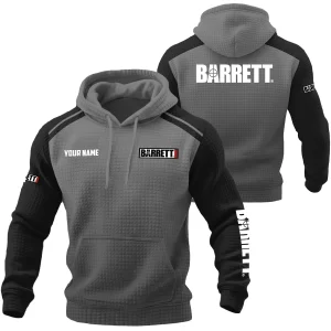 Barrett Exclusive Logo Waffle Quilted Hoodie OUHUH358081501BTZ