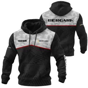 Bergara Exclusive Logo Waffle Quilted Hoodie OUHUH358081503BGZ