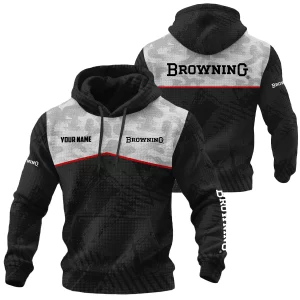 Browning Exclusive Logo Waffle Quilted Hoodie OUHUH358081503BRZ