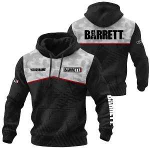 Barrett Exclusive Logo Waffle Quilted Hoodie OUHUH358081503BTZ