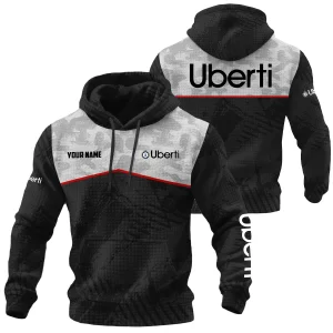 Uberti Exclusive Logo Waffle Quilted Hoodie OUHUH358081503UBZ