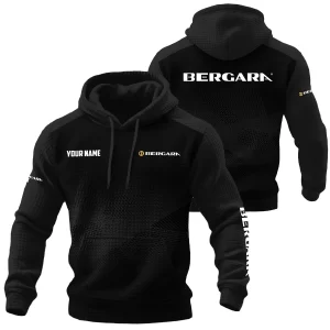 Bergara Exclusive Logo Waffle Quilted Hoodie OUHUH3580815BGZ