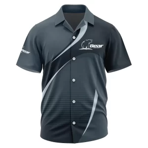 Bear Archery Exclusive Logo Short Sleeve Camp Collar Shirt OUHUHWS081501BAZ