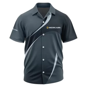 Bergara Exclusive Logo Short Sleeve Camp Collar Shirt OUHUHWS081501BGZ