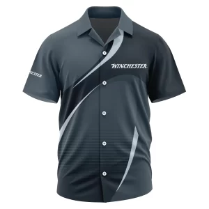 Winchester Exclusive Logo Short Sleeve Camp Collar Shirt OUHUHWS081501WRZ