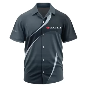 Zoli Exclusive Logo Short Sleeve Camp Collar Shirt OUHUHWS081501ZLZ