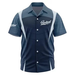 Baikal Exclusive Logo Short Sleeve Camp Collar Shirt OUHUHWS081503BIZ