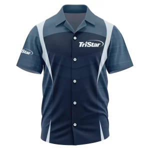 TriStar Arms Exclusive Logo Short Sleeve Camp Collar Shirt OUHUHWS081503TAZ