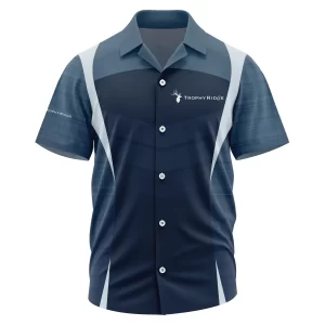 Trophy Ridge Exclusive Logo Short Sleeve Camp Collar Shirt OUHUHWS081503TRZ