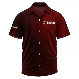 Sabatti Exclusive Logo Short Sleeve Camp Collar Shirt OUHUHWS081506SBZ