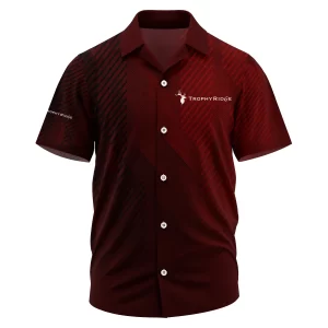 Trophy Ridge Exclusive Logo Short Sleeve Camp Collar Shirt OUHUHWS081506TRZ