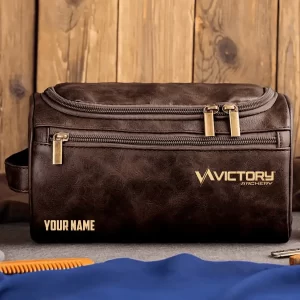 Victory Archery Exclusive Leather Toiletry Bag OUHULB0815VAZ