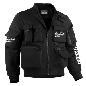 Baikal Exclusive Logo Multi Pocket Bomber Jacket Waterproof Windproof OUHUMPBJ0815BIZ
