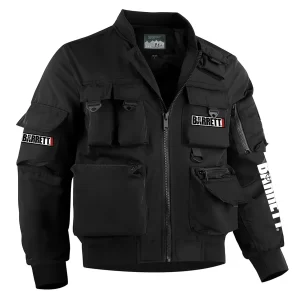 Barrett Exclusive Logo Multi Pocket Bomber Jacket Waterproof Windproof OUHUMPBJ0815BTZ