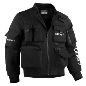 Uberti Exclusive Logo Multi Pocket Bomber Jacket Waterproof Windproof OUHUMPBJ0815UBZ
