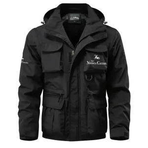 Verney-Carron Exclusive Logo Waterproof Multi Pocket Jacket Detachable Hood and Sleeves OUHUMPJ0815VCZ