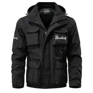 Weatherby Exclusive Logo Waterproof Multi Pocket Jacket Detachable Hood and Sleeves OUHUMPJ0815WBZ