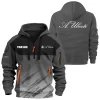 A.Uberti Exclusive Logo Hoodie Half Zipper OUHUN3DHHZ04AUZ