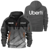 Uberti Exclusive Logo Hoodie Half Zipper OUHUN3DHHZ04UBZ