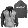 Baikal Exclusive Logo Hoodie Half Zipper OUHUN3DHHZ10BIZ