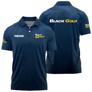 Black Gold Sights Exclusive Polo Shirt OUHUPLTS081507BDZ