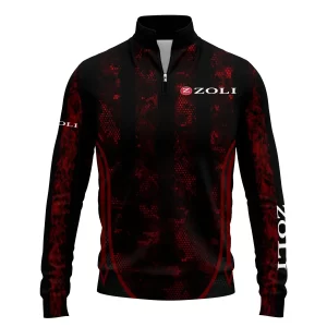 Zoli Exclusive Logo Quarter-Zip Sweatshirt OUHUQZJ010815ZLZ
