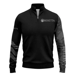 Beretta Exclusive Logo Quarter-Zip Sweatshirt OUHUQZJ020815BEZ
