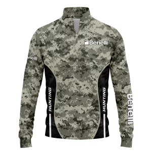 Benelli Exclusive Logo Quarter-Zip Sweatshirt OUHUQZJ030815BLZ