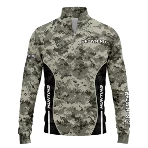 Browning Exclusive Logo Quarter-Zip Sweatshirt OUHUQZJ030815BRZ